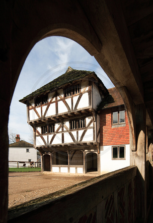 15th-century semi-detached town house from Horsham, West Sussex
