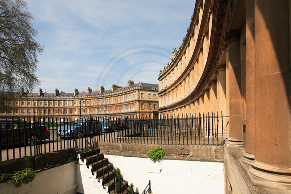 King’s Circus (1754–67), Bath, initiated by John Wood (the Elder) and completed by his son, John Wood (the Younger)