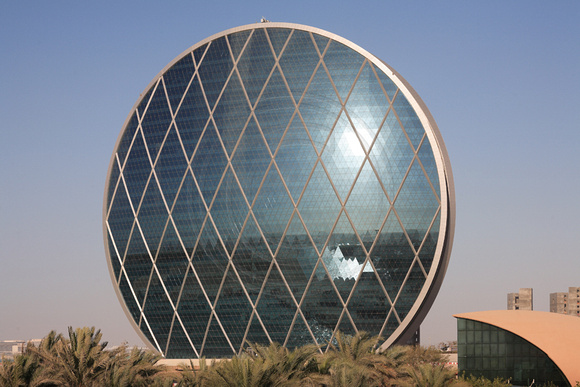 Aldar Headquarters (2010), Abu Dhabi, by MZ Architects