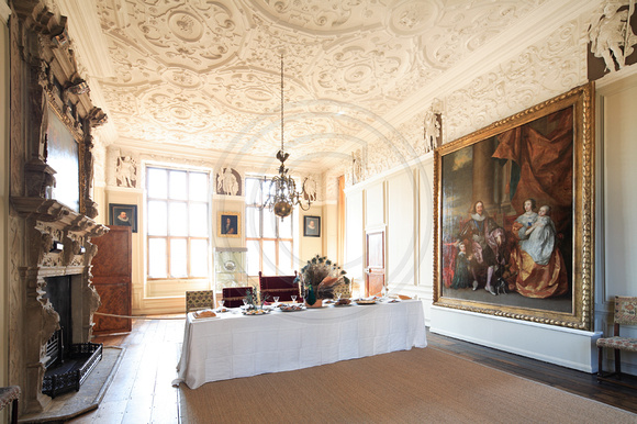 The Great Dining Room at Aston Hall (1635), Warwickshire