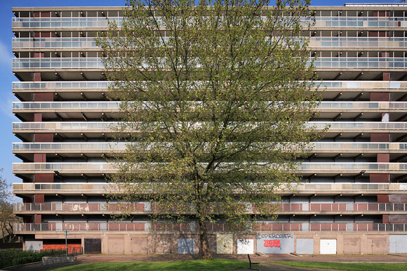 Heygate Estate in Southwark, south London, designed by Tim Tinker and completed in 1974