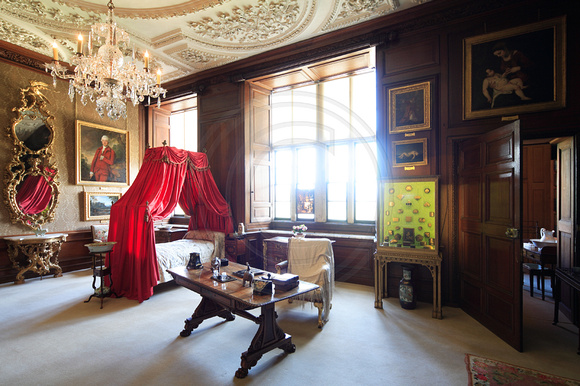 A private chamber in Burghley House (1587), Lincolnshire, commissioned in 1555 by Sir William Cecil