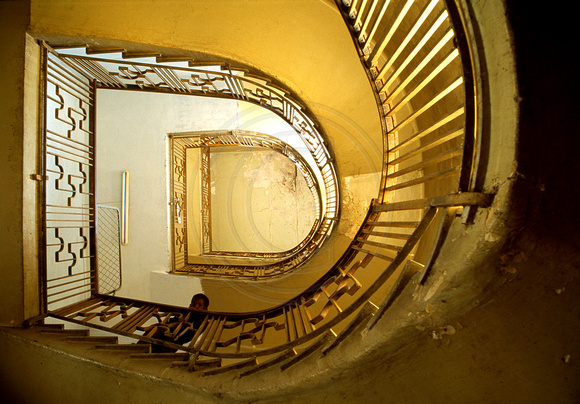 Stairway in apartments