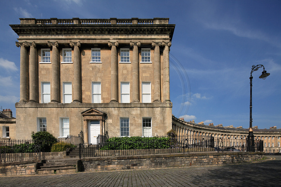 The Royal Crescent (1767–75), Bath, designed by John Wood (the Younger)